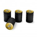 Star Trek Command Shield Tire Rim Wheel Aluminum Valve Stem Caps 