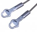 Jeenda 2 Pack Tailgate Cables Compatible With Polaris 2005-10 Ranger 500 2005-06 Tm 2005-09 700 2010-16 800 2011-14 900 Diesel