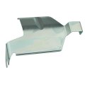 Starter Solenoid Heat Shield For 1970 1981 Pontiac With Ram Air Exhaust Manifolds Fits All Gm Starters Silver Zinc Finish 