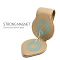 Jeep Beige Leather Magnetic Sunglass Holder Car Sun Visor Mount Clip Official Licensed 2 5 In X 3 38 Accessory