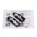 Urlwall Chain Axle Adjuster Kit Cnc Billet Aluminum Tensioner Motorcycle Adjusting Tool Swingarm Spool For Honda Grom 2014-2021