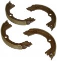 1042pg Parking Brake Shoe Gray Steel Machined Automotive Replacement Part 