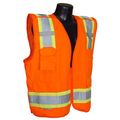 Radians Sv46ol Class 2 Breakaway Survey Safety Vests Two Tone Orange Large