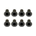 Brake Rotor Retaining Screws For Audi A5 2013 2014 Steel Star Head Drive 11mm 6mm Thread 8 Piece Set Alx-pau-mm-14157-cl360a53 