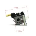 The Rop Shop Carburetor Kit For Echo String Trimmer Srm-266u Sn T42611001001-t42611999999