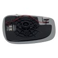 Spieg Driver Side Mirror Glass Replacement For Mazda Cx-3 2016-2021 Heated With Blind Spot Monitoring Backing Plate Left