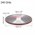 Uxcell 6-inch Diamond Grinding Wheels Resin Bonded Flat Abrasive Wheel For Carbide Metal 240 Grits 75