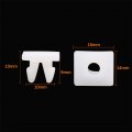 Uxcell 20pcs Plastic Rivet Car Bumper Fender Fastener Clips Retainer For Toyota 90189-06193