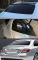 Fits For 2017-2020 Mercedes Benz W213 E-class E300 E43 Amg Vip Carbon Fiber Rear Window Roof Spoiler