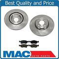Front Brake Disc Rotors Pads Replacement Part For Fiat 500 Abarth Turbo 2012-2019 