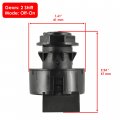 Caltric Ignition Key Switch Compatible With Polaris Sportsman 500 Ho 2001 Atv New