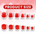 Tallew 144 Pcs Plastic Caps And Plugs Automotive Plug Kit For Servicing Fluid Lines Seals Hoses Blocks Out Dirt Contain