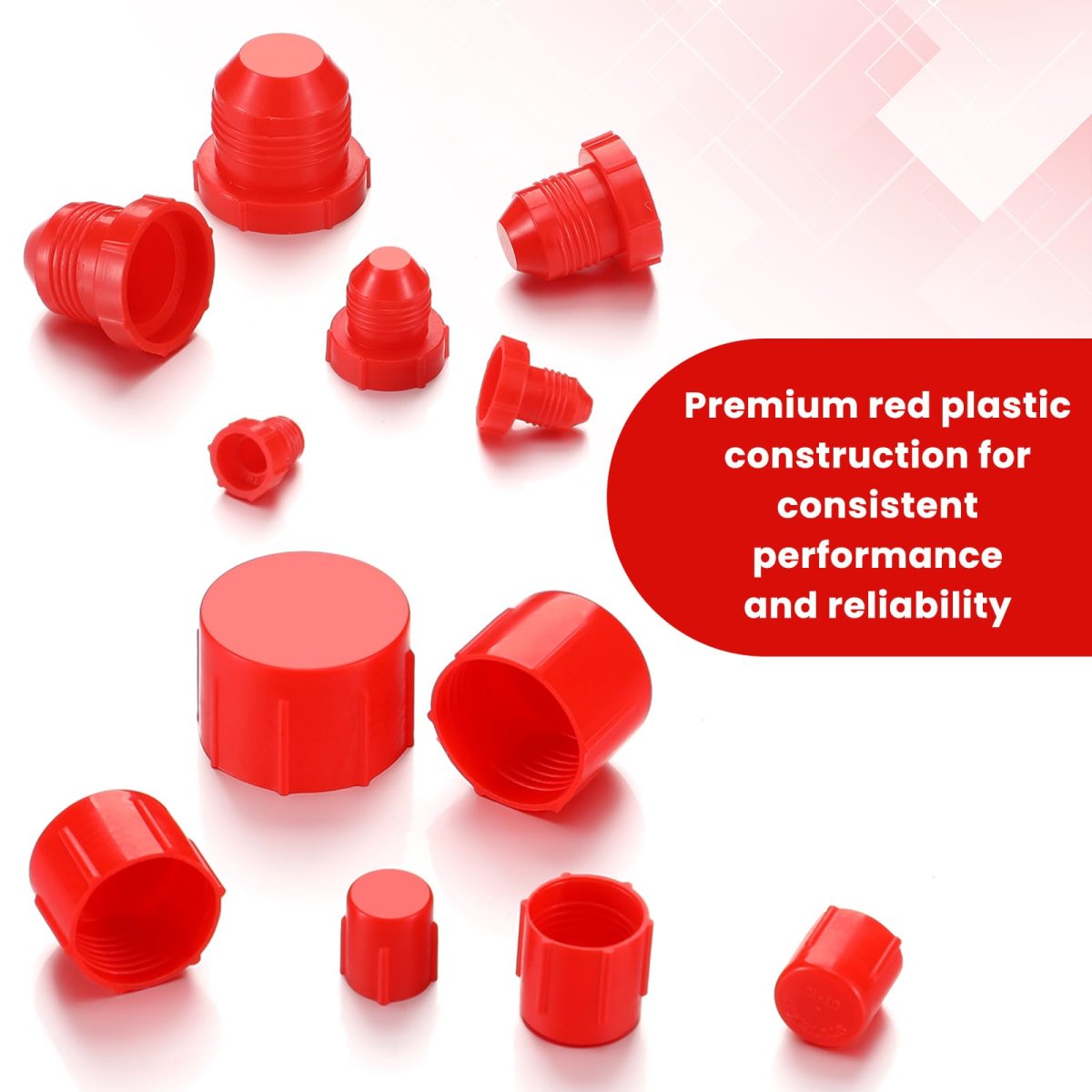 Tallew 144 Pcs Plastic Caps And Plugs Automotive Plug Kit For Servicing Fluid Lines Seals Hoses Blocks Out Dirt Contain