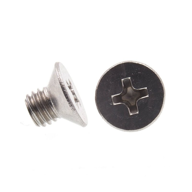 Prime-line Machine Screws Metric Flat Head Phillips Drive M5-0 8 X 6mm 10 Pack