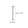Uxcell Small Tiny Hardware Nails Carbon Steel 1 4x16mm Dxl For Diy Decorative Wooden Boxes Accessories Silver Tone 500pcs