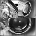 Dna Motoring Oem-hl-0050-r Chrome Amber Factory Style Right Side Projector Headlight Lamp Replacement For 11-20 Sienna