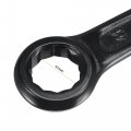 Uxcell 41mm Box End Striking Ring Wrench High Tensile Steel Single Head Spanner Hand Tool
