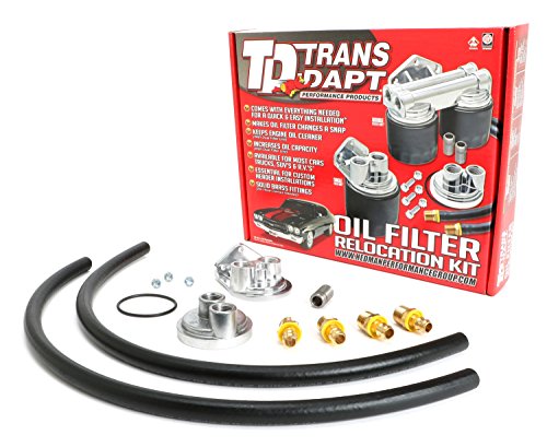 Trans-dapt 1158 Oil Filter Relocation Kit