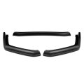 Auto Dynasty 3pcs Cs-style Car Front Bumper Lip Spoiler Wing Body Kit Compatible With Subaru Wrx Sti Sedan 15-21 Matte Black