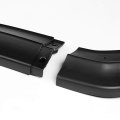 Auto Dynasty 3pcs Cs-style Car Front Bumper Lip Spoiler Wing Body Kit Compatible With Subaru Wrx Sti Sedan 15-21 Matte Black