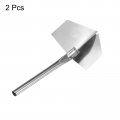 Uxcell Inside Corner Trowel 2 8 Inch Drywall Tool Stainless Steel Knife 2pcs