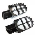 Hongk- Motocross Mx Dirt Bike Racing Foot Pegs Compatible With Yamaha Pw50 Pw80 Ttr90 Tw200 Gray B01bi83bl2