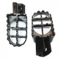 Hongk- Motocross Mx Dirt Bike Racing Foot Pegs Compatible With Yamaha Pw50 Pw80 Ttr90 Tw200 Gray B01bi83bl2