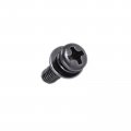 Uxcell M4 X 10mm And 12mm Carbon Steel Phillips Pan Head Machine Screws Bolts Combine With Spring Washer Plain Washers 100pcs