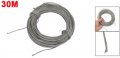 Uxcell 2 5mm Width 30m Length K-type Coiled Thermocouple Wire