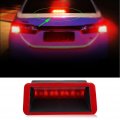 Universal Led Third Brake Light 12v 5led Waterproof Red Trailer For Car Suv Truck Auomotive High Mount 3rd Stop Tail Lamp Rear