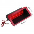 Universal Led Third Brake Light 12v 5led Waterproof Red Trailer For Car Suv Truck Auomotive High Mount 3rd Stop Tail Lamp Rear