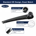 X Autohaux Rear Windshield Wiper Blade Arm Set For Vw Golf Mk4 1997-2003 330mm 13inch