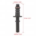 X Autohaux 10pcs 6 30mm Id6 Car Fuel Line Hose Pipe Quick Release Male Connect Connector