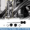 X Autohaux 2pcs Front Sway Bar Links K8772 Suspension Stabilizer Link Ford F-150 F-250 1997-1999 For Lincoln Navigator