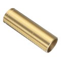 4 Faucet Mount Extension Shank Brass Threaded Pipe Lengthen Mounting Fixed High Foot Golden 1pcs 