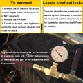 High Pressure Oil System Ipr Air Test Tool Kit For Ford Powerstroke 6 0l And 7 3l 1994 20 With 0 Icp Fitting 7 3 Gauge Meter