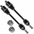 Caltric 2 Rear Left And Right Cv Joint Axle With Bearing Compatible Polaris Ranger 800 Midsize 2013-2014
