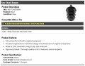 Marketplace Auto Parts Rear Shock Bumper Compatible With 1999-2006 Chevy Silverado 1500