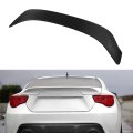 Trunk Lip Rear Spoiler For Scion Fr S Toyota 86 Subaru Brz 2013 To 2020 Matte Black Abs Plastic Self Adhesive Wing 
