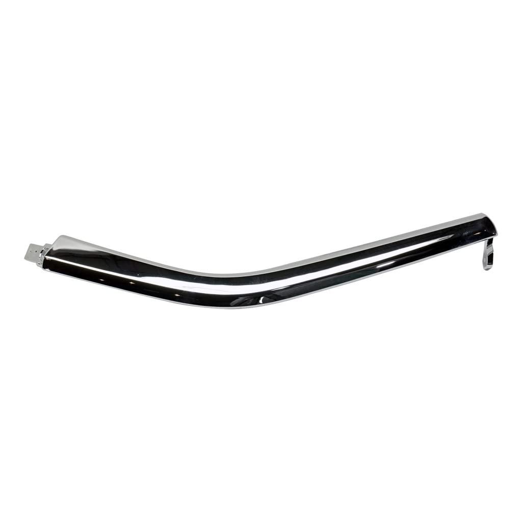 Front Bumper Trim Driver Side For Mitsubishi Outlander Phev 2018 2019 2020 Chrome Upper Garnish Replacement Mi1046106 6407a141