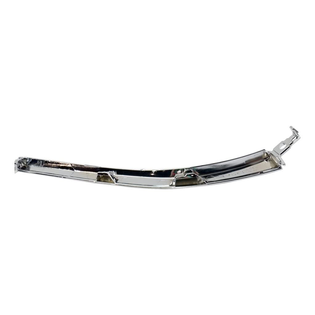 Front Bumper Trim Driver Side For Mitsubishi Outlander Phev 2018 2019 2020 Chrome Upper Garnish Replacement Mi1046106 6407a141