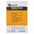 Niche Brake Pad Set For Honda Crf250l Crf250rl Crf250rla Repalces 06451-kzz-901 06435-kzz-901 Front Rear Semi-metallic
