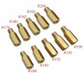 Nghtmre 10x Main Jet For Keihin Carb Pwk Yfz450 Trx450 178 180 182 185 188 190 192 195 198 200 Size Same As 99101-357