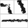 Auto Dynasty To1133106 Rear Bumper Cover Support Bracket Compatible With Toyota Camry 2012-2014 Passenger Right Side Polished