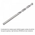 Uxcell Solid Carbide Drill Bits 2 1mm C2 K20 Tungsten Jobber Straight Shank Drilling Tool For Stainless Steel Aluminum Iron