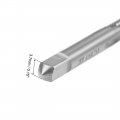 Uxcell Machine Tap 10-24 Unc Thread 2b Class 3 Flutes High Speed Steel Screw Threading Tapping Tool 3pcs