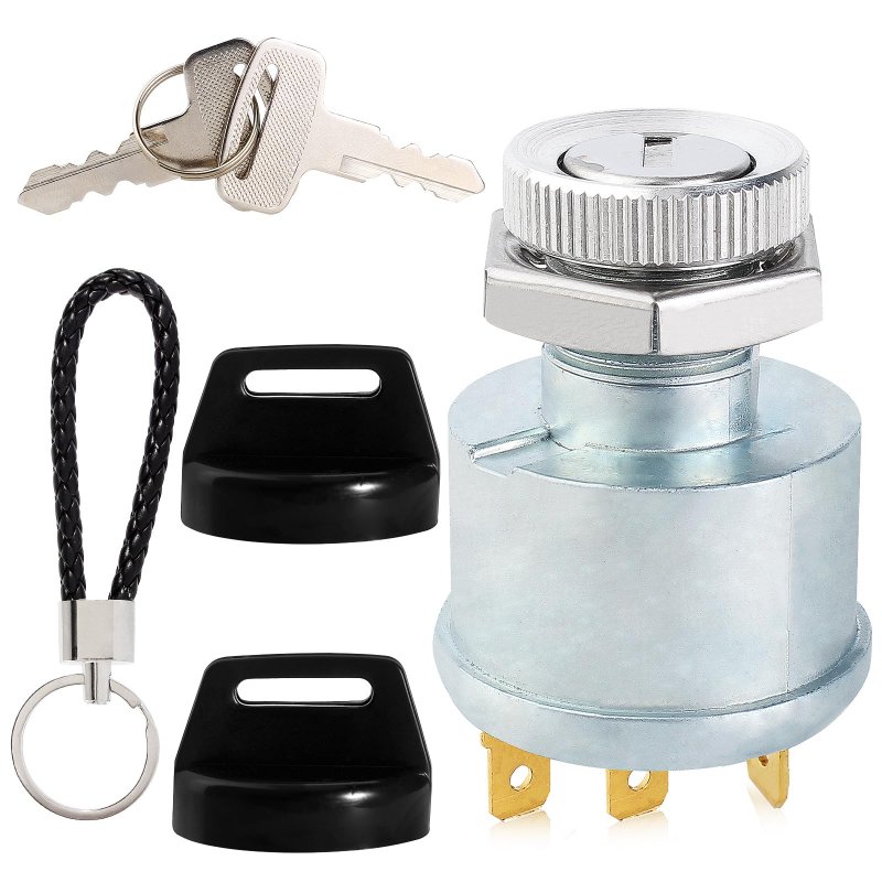 Ignition Key Switch 33639g01 For Ezgo Medalist Shuttle St 400 Woods Boundary Mav 400 Sport Express Refresher 835 1200 Cushman