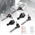 A-premium 6pcs Front Suspension Kit Lower Ball Joint Inner Outer Tie Rod End Compatible With Ford F-150 97-03 Heritage 04 F-250