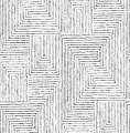Scott Living Sls3975 Ink Peel Stick Wallpaper Black 