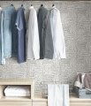 Scott Living Sls3975 Ink Peel Stick Wallpaper Black